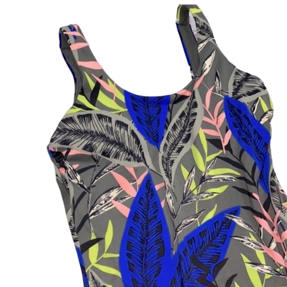 Athleta one piece tropical swimsuit size xxsmall